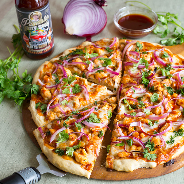 Bbq chicken pizza